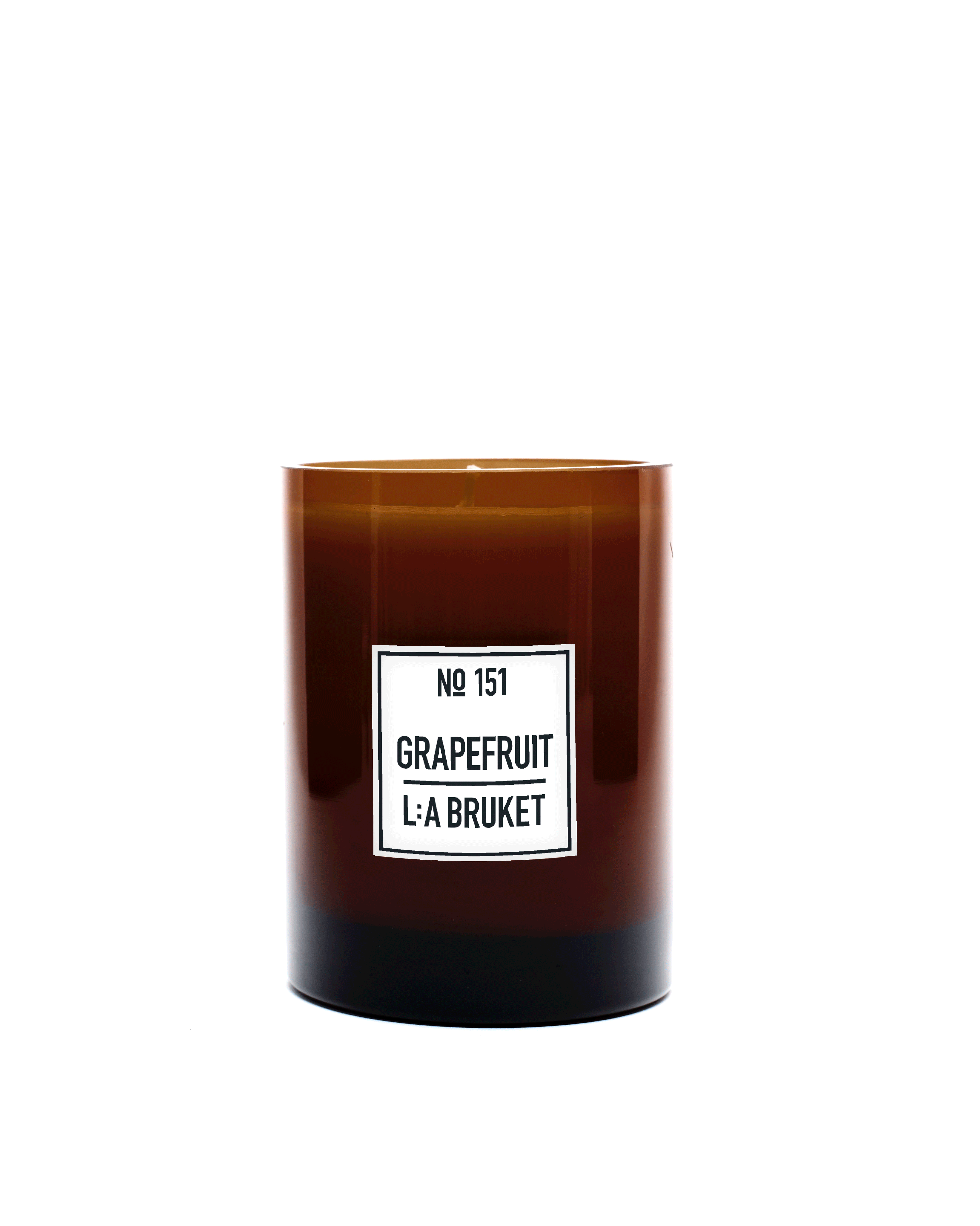 L:A BRUKET - 151 Scented Candle Grapefruit - The Natural Beauty Club