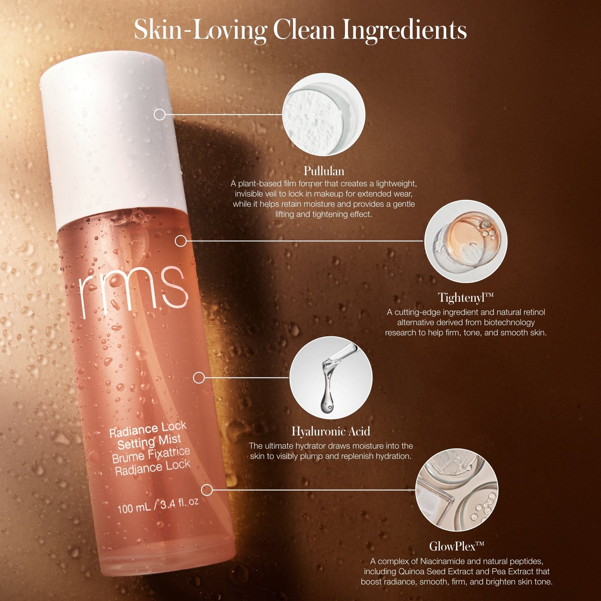 Radiance Lock Setting Mist - The Natural Beauty Club