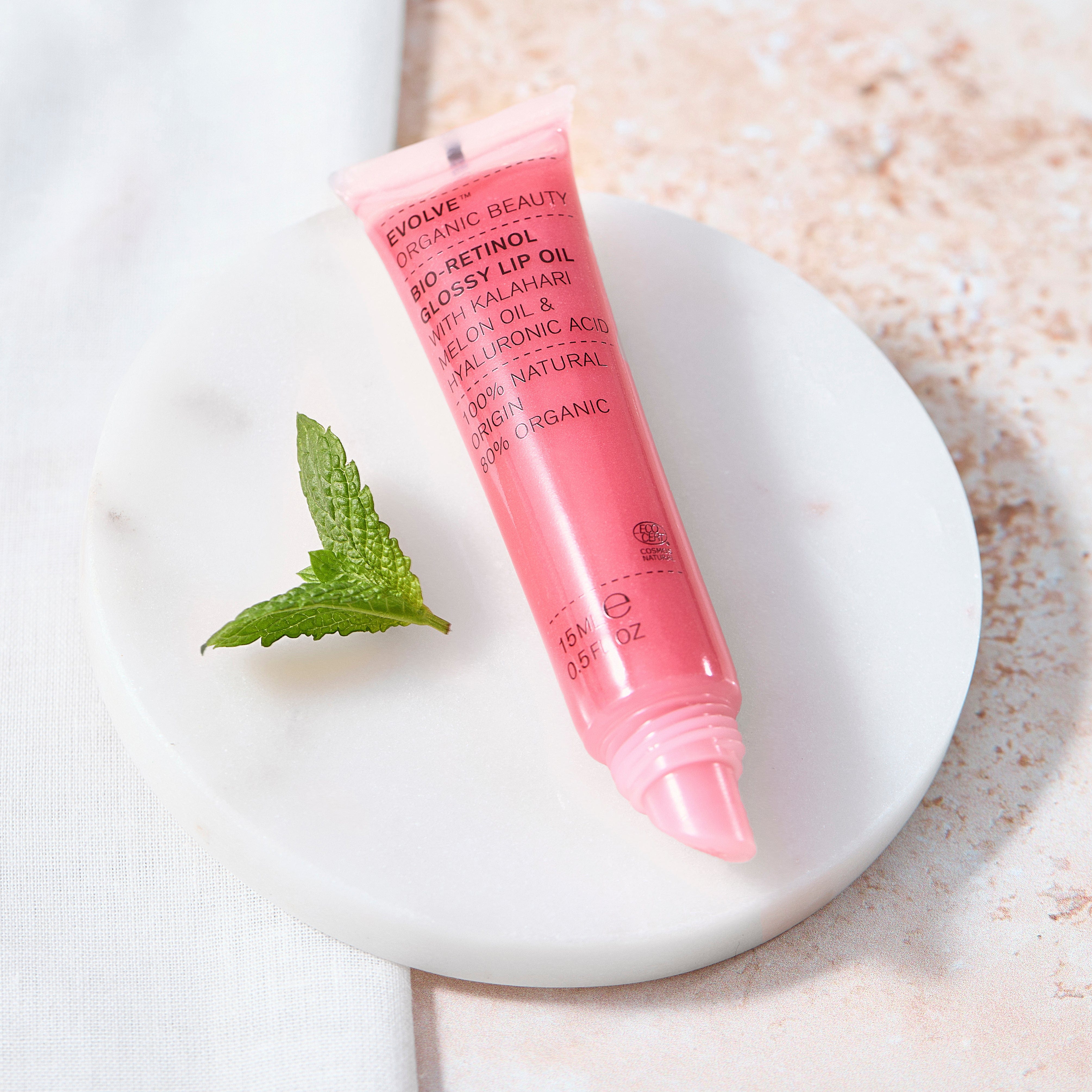 Bio Retinol Glossy Lip Oil - The Natural Beauty Club