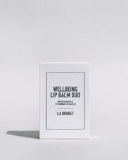L:A BRUKET - Wellbeing lip balm duo - The Natural Beauty Club
