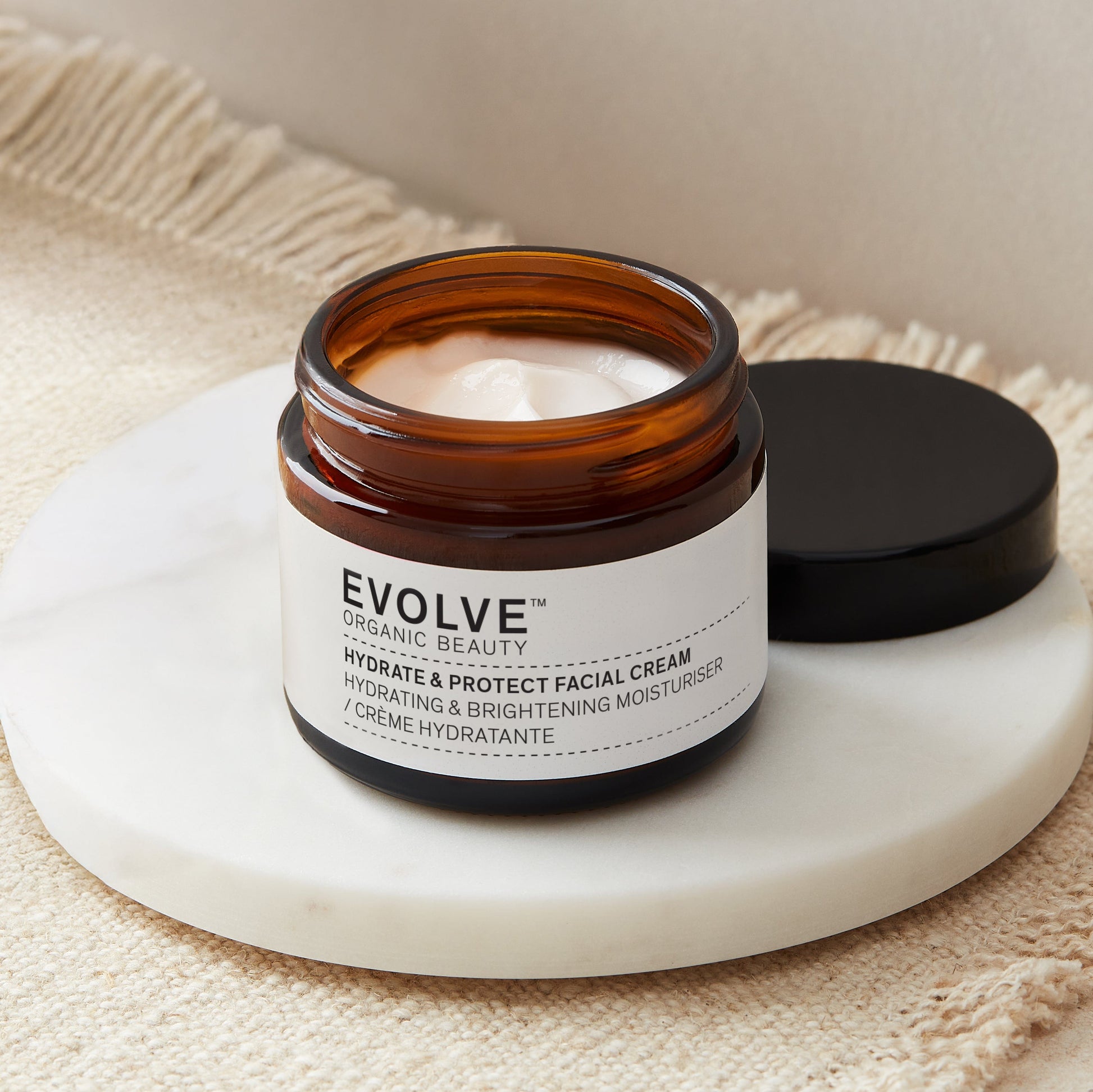 Hydrate & protect facial cream - The Natural Beauty Club