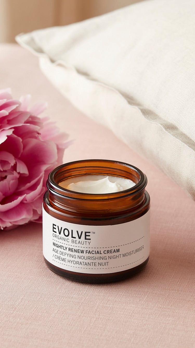 Nightly renew facial cream - The Natural Beauty Club