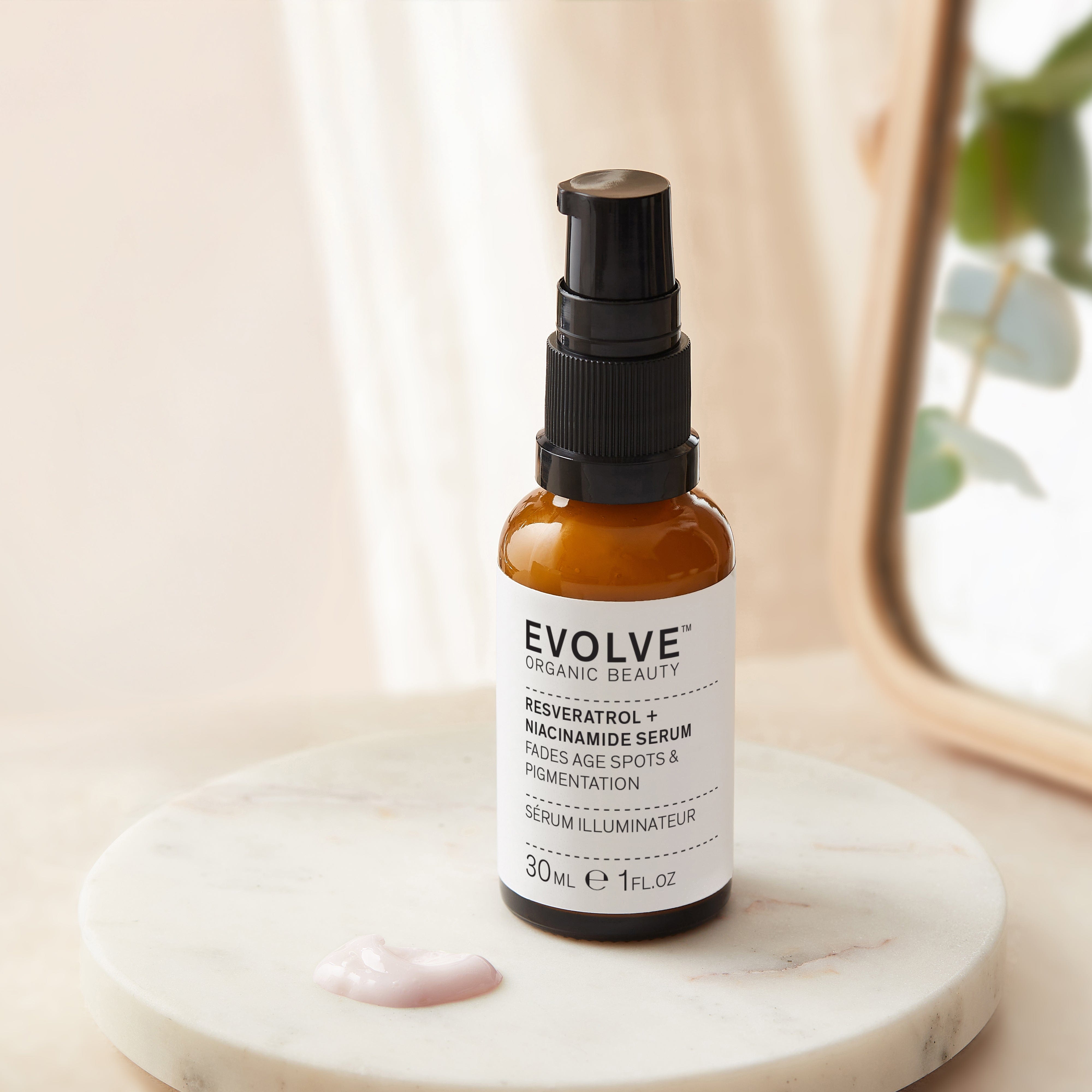Resveratrol & niacinamide serum - The Natural Beauty Club