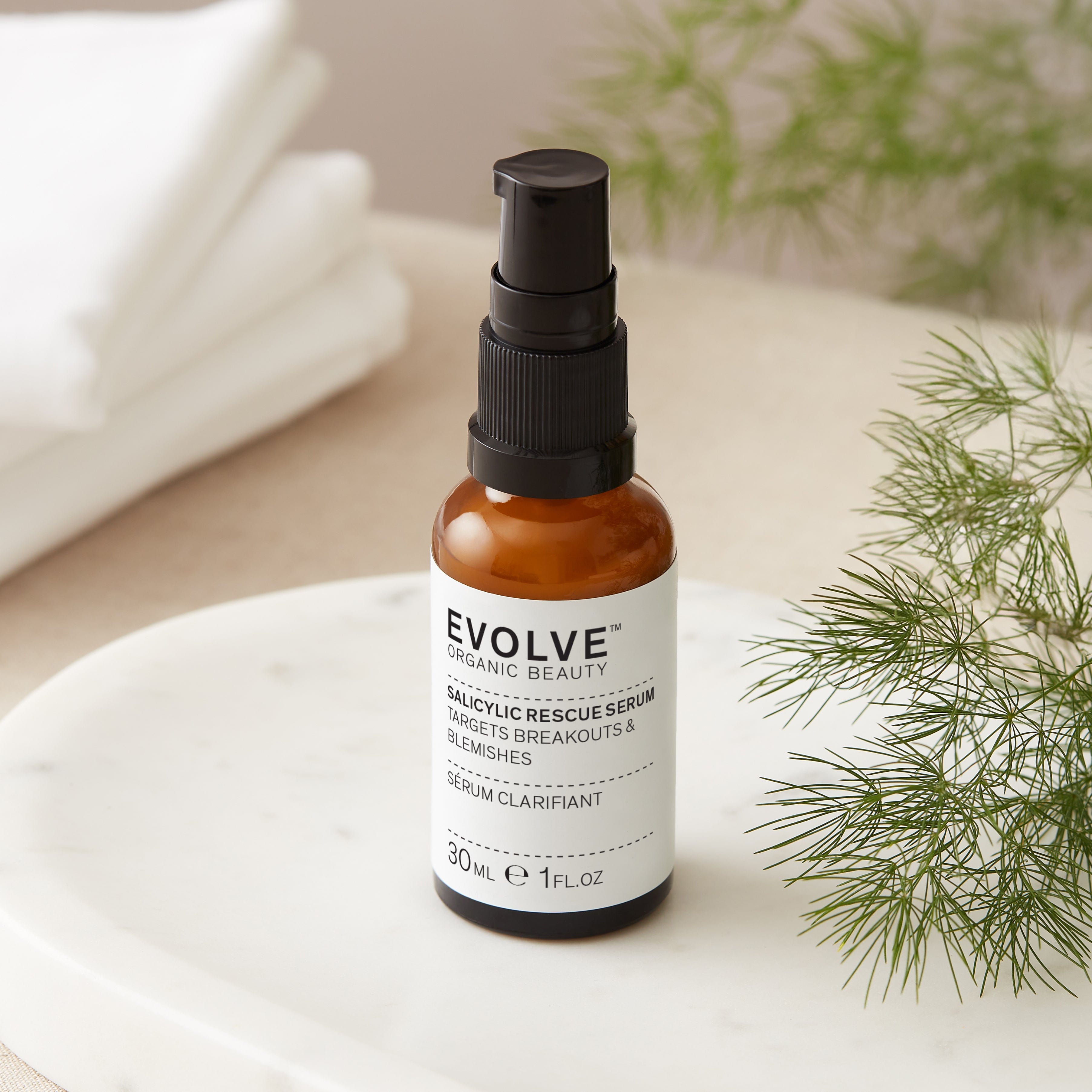 Salicylic rescue serum - The Natural Beauty Club