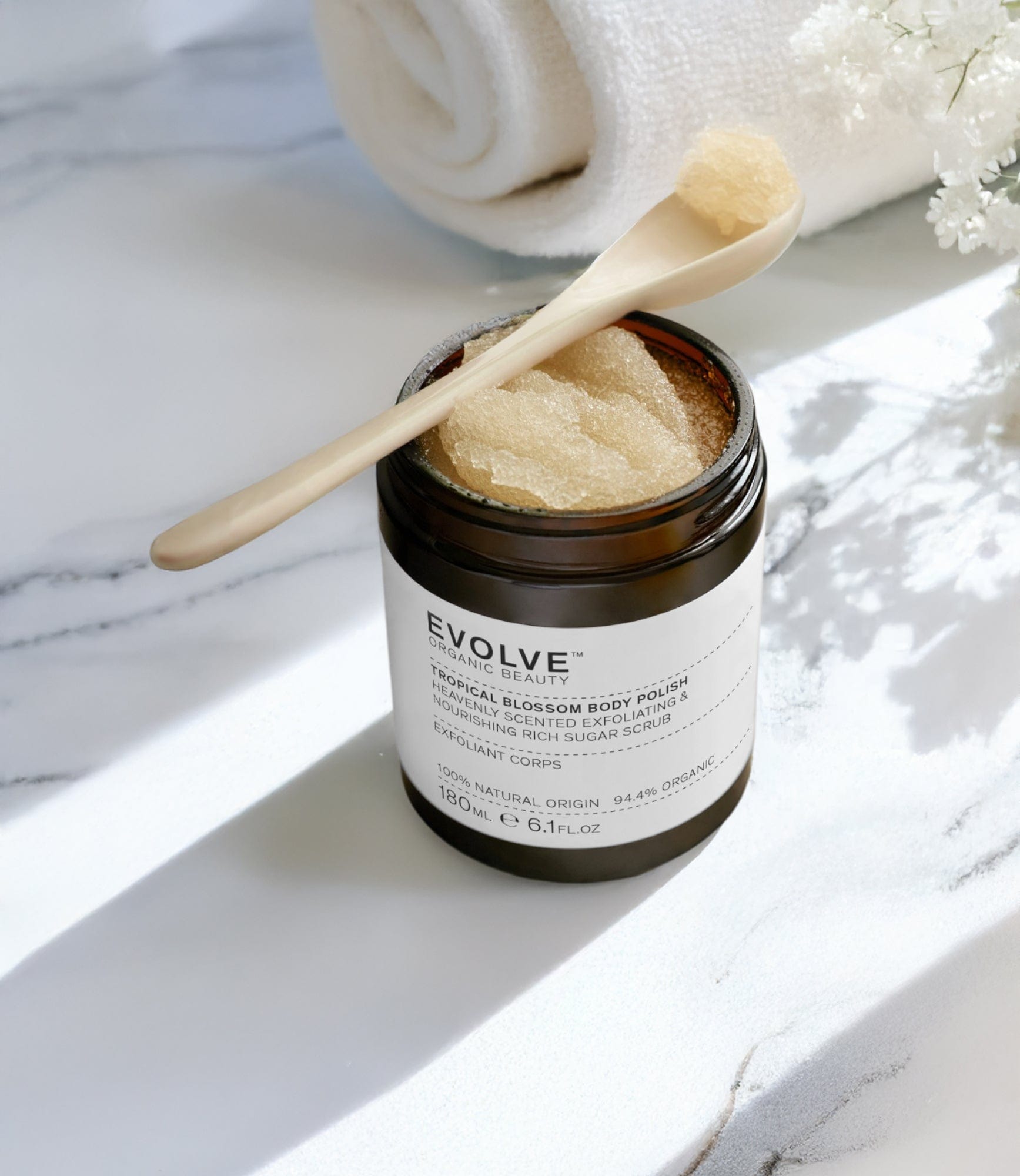 Tropical Blossom Body Polish - The Natural Beauty Club