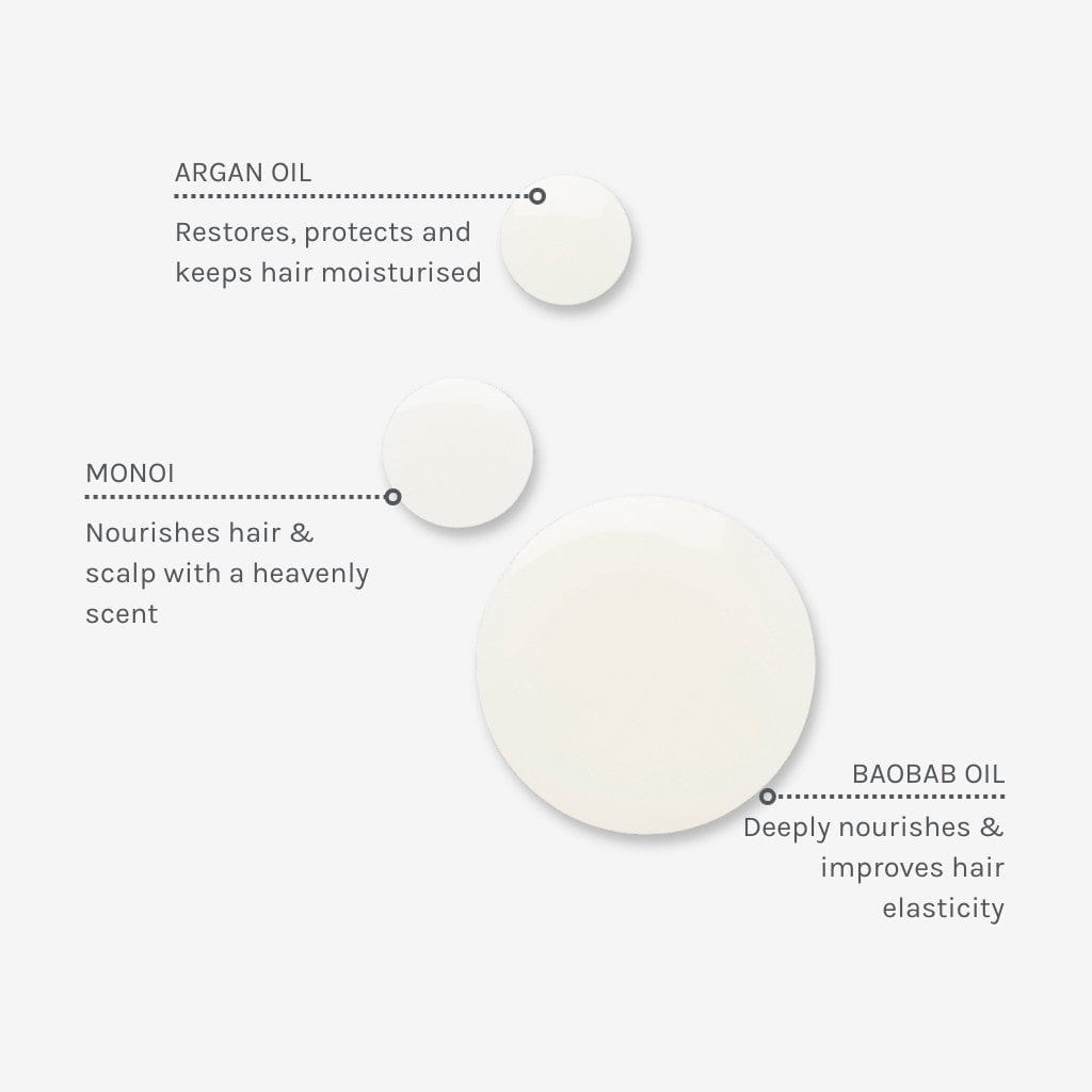 Nourishing Hair Elixir - Dry hair serum - The Natural Beauty Club
