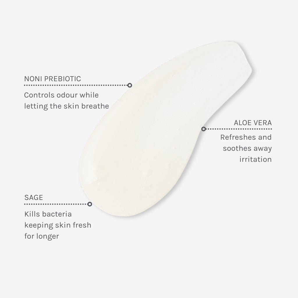 Pure prebiotic roll on deodorant - The Natural Beauty Club