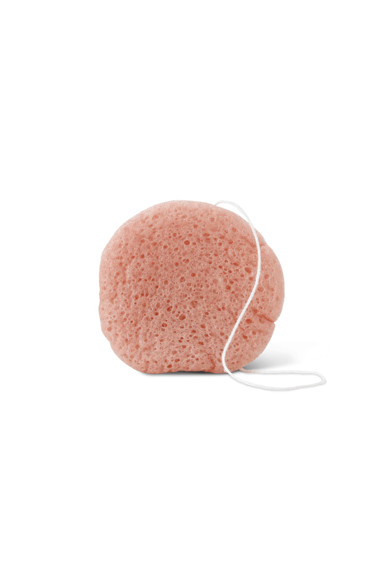 SELF - Pink Clay (sensitive to normal skin) Konjac Sponge - The Natural Beauty Club