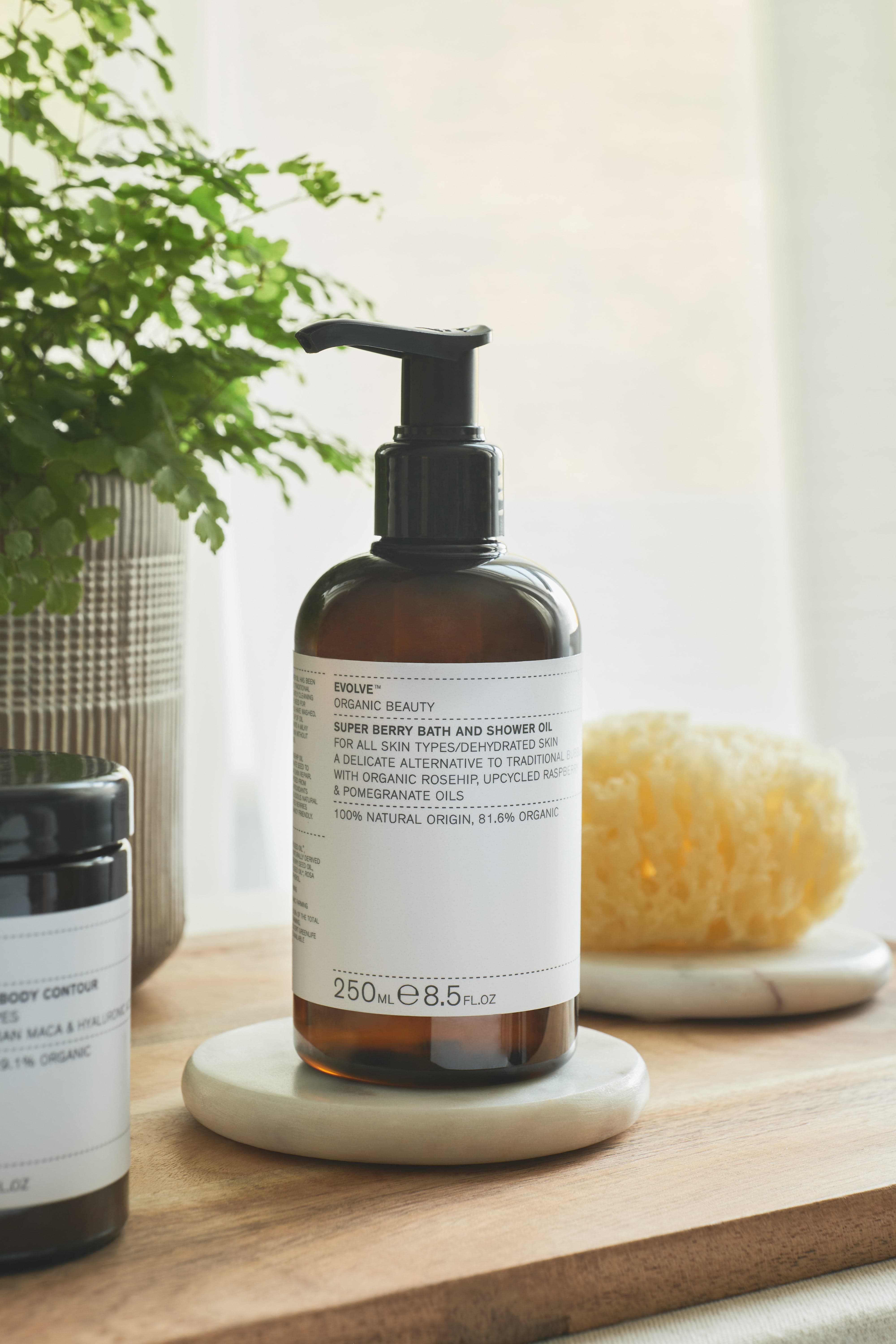 Super Berry Bath & Shower Oil - The Natural Beauty Club
