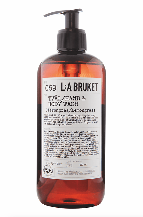 069 Hand & Body Wash Lemongrass