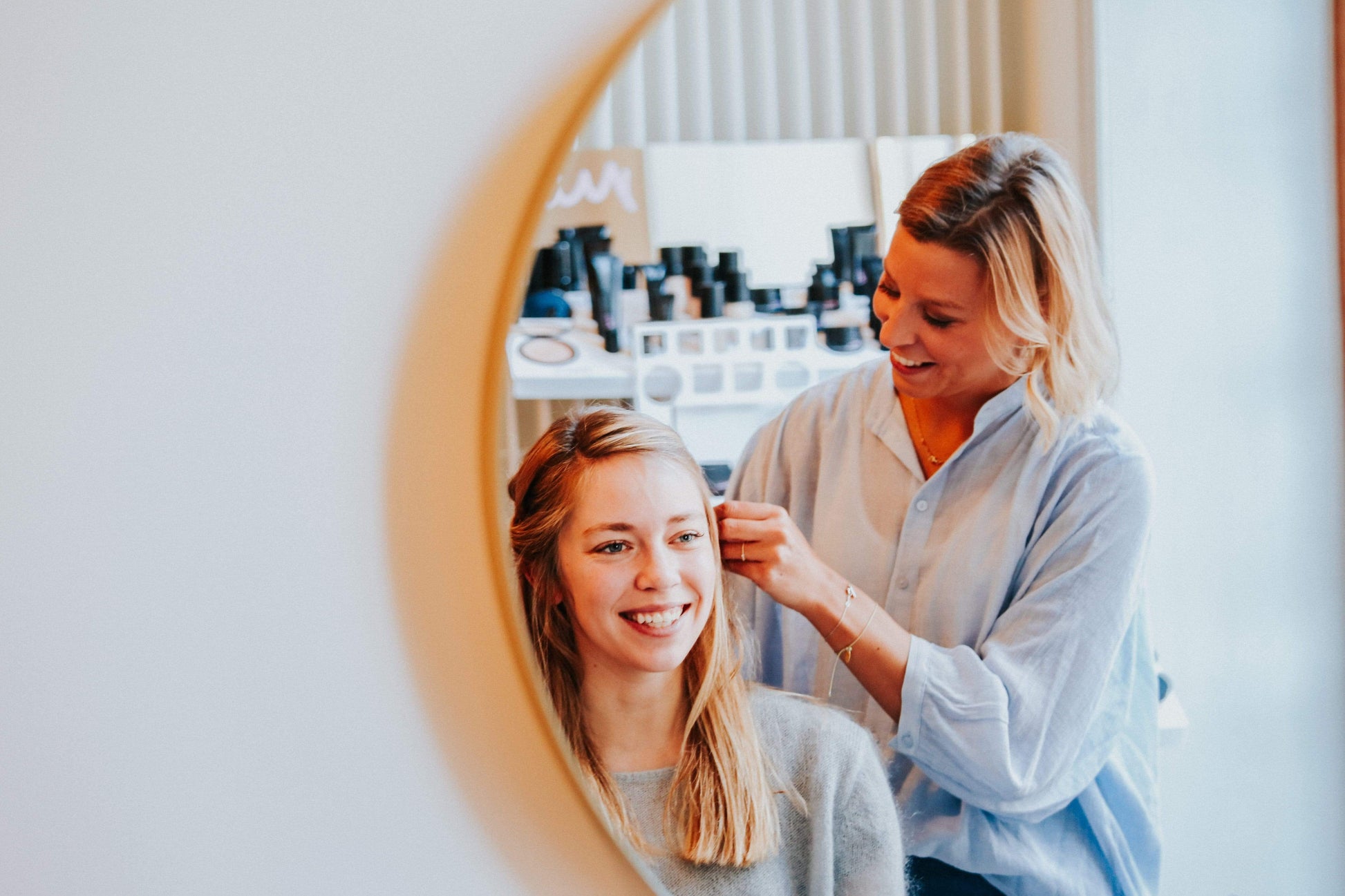 Bruidskapsel & Bruidsmake-up try-out @ The Natural Beauty Club - The Natural Beauty Club