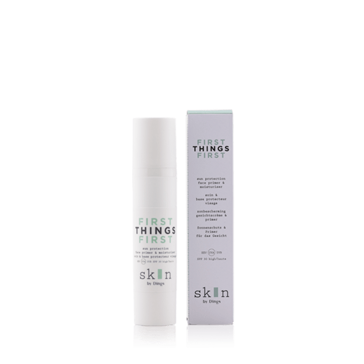 First Things First: Face primer & moisturizer SPF 30
