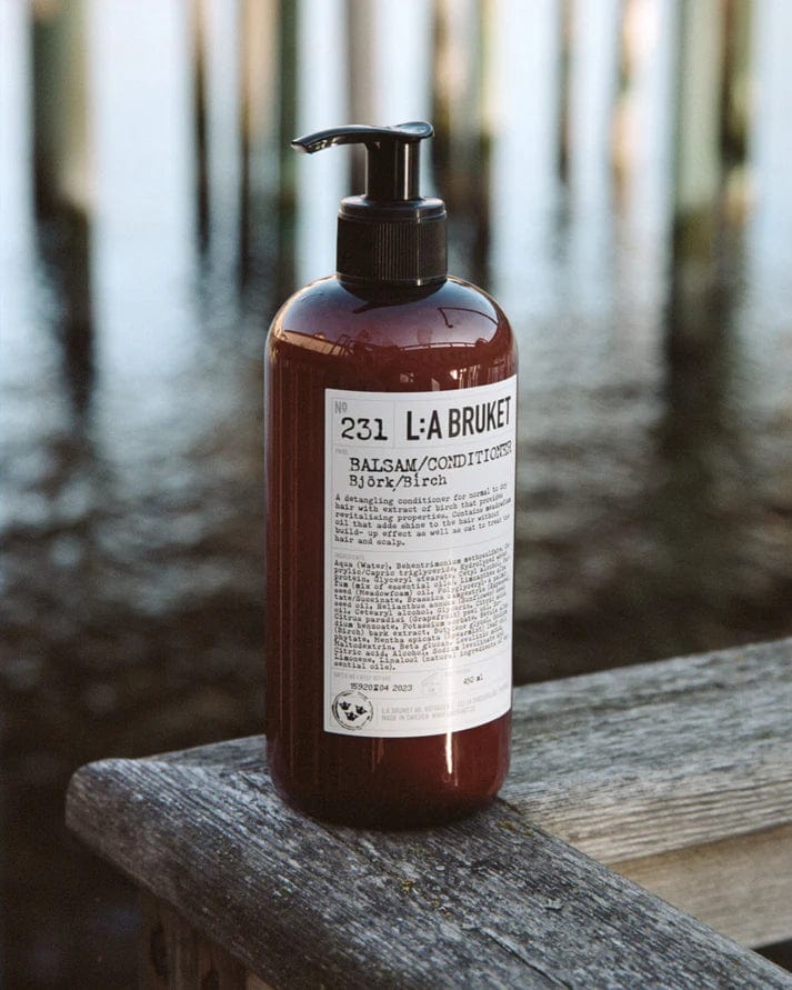 L:A BRUKET - 231 conditioner Birch (normal to dry hair) - The Natural Beauty Club