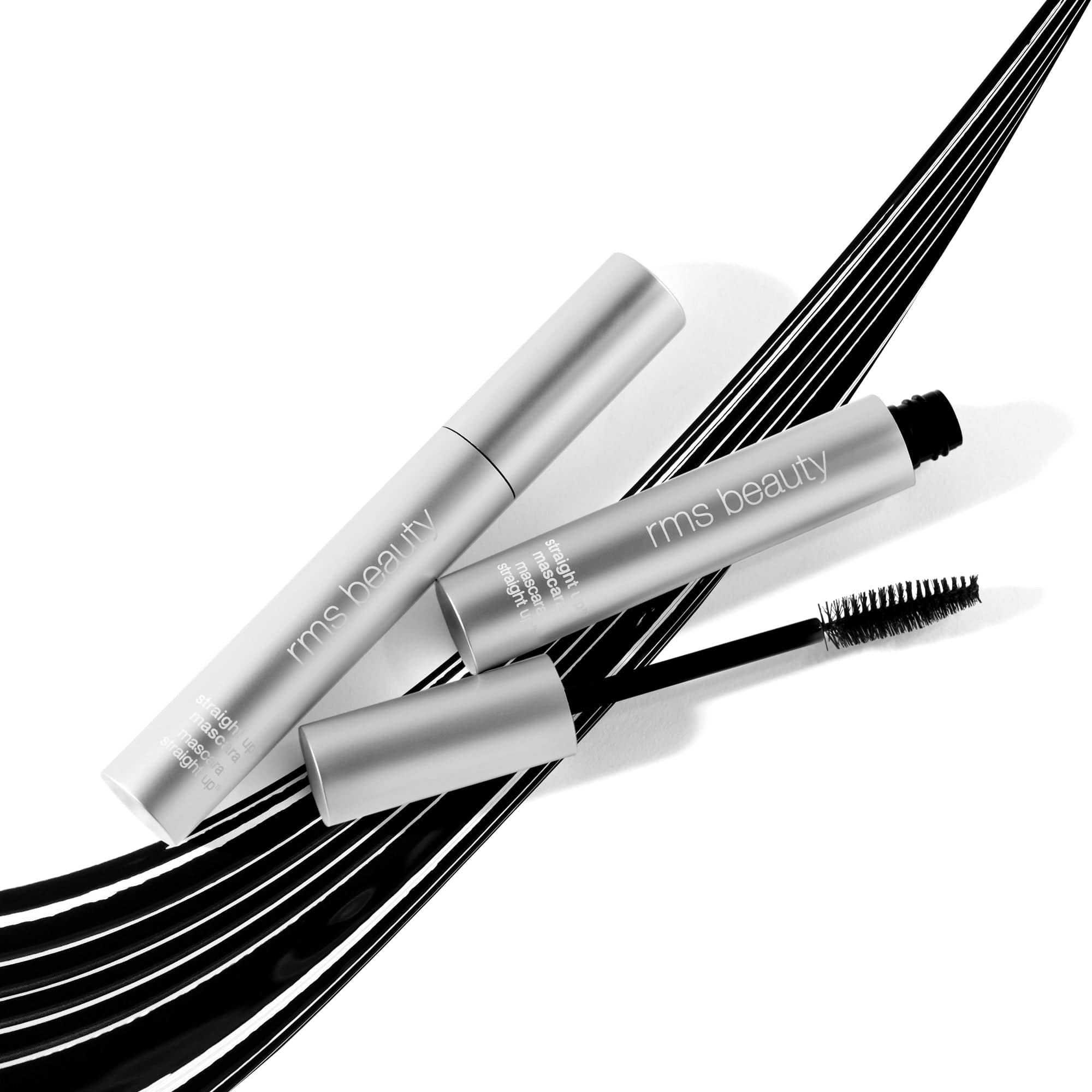 Straight up volumizing peptide mascara