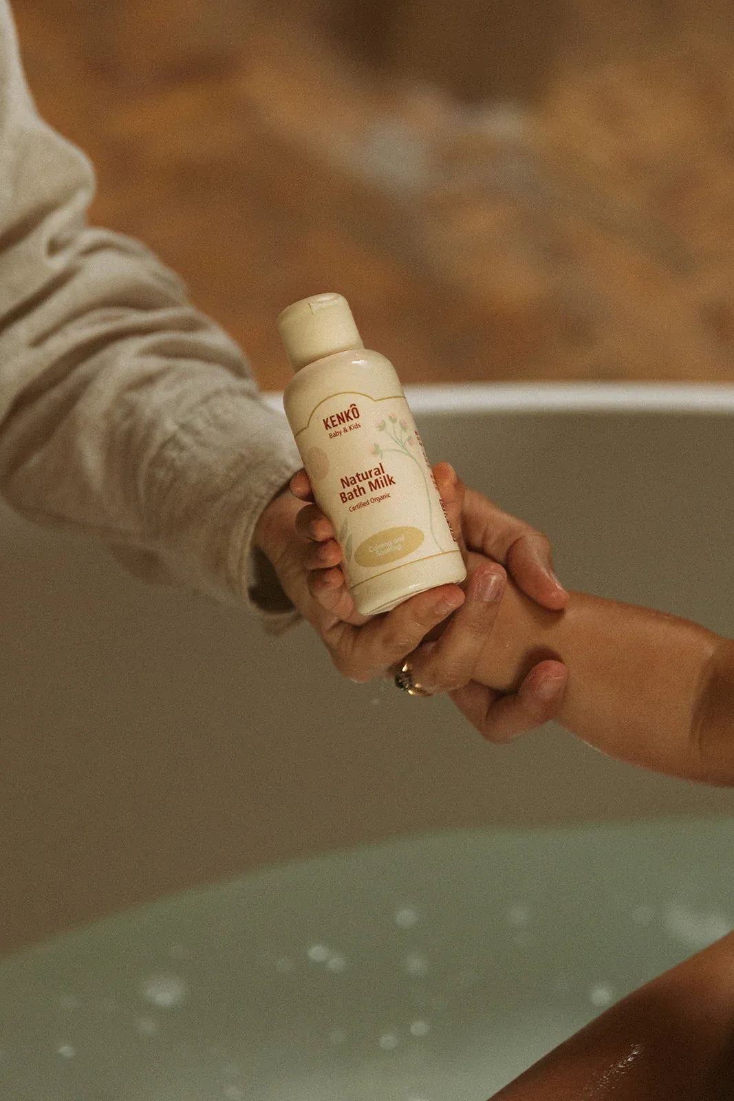 Natural Bath Milk - Baby & Kids - The Natural Beauty Club