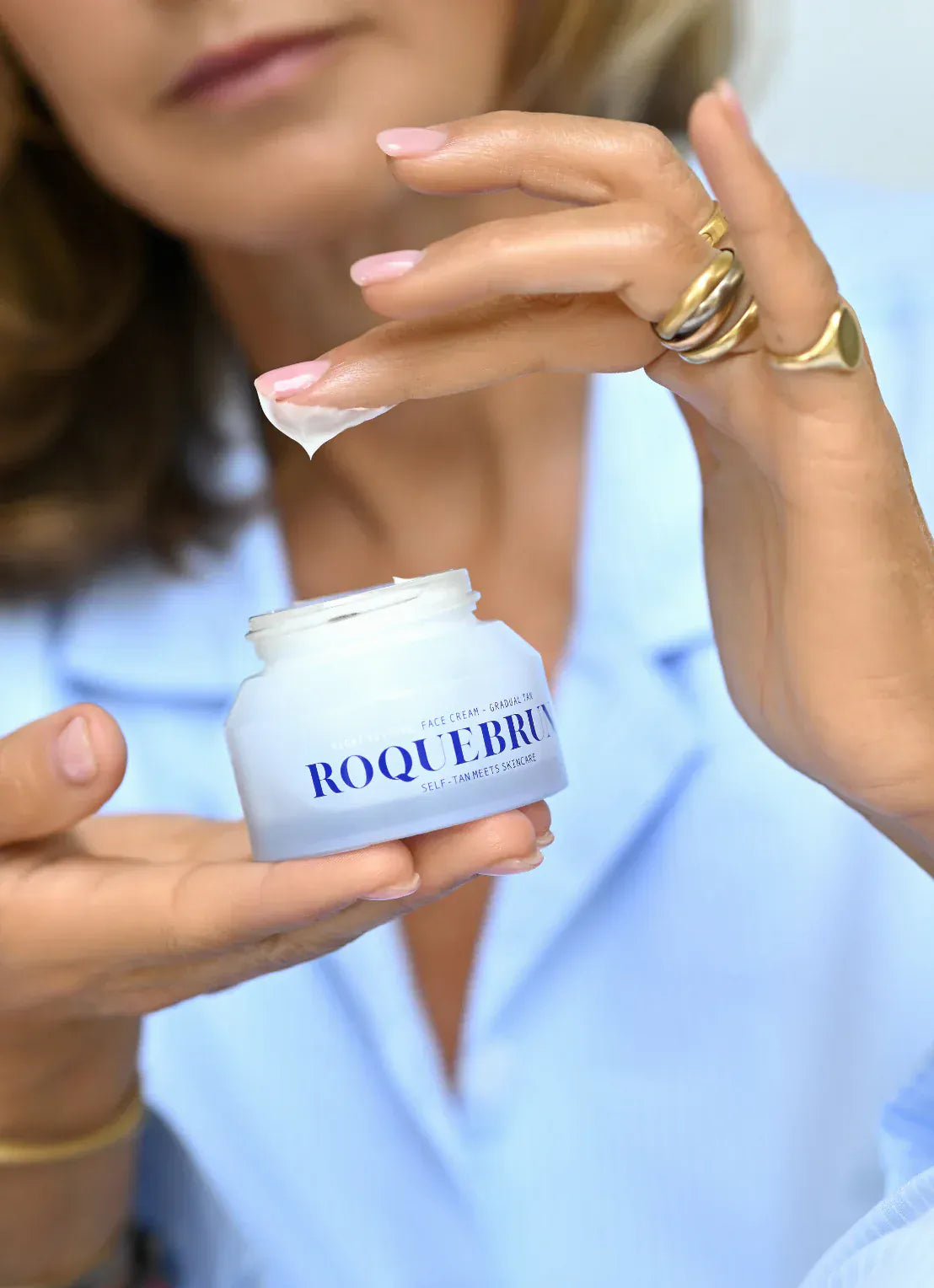 Night restore face cream gradual tan - The Natural Beauty Club