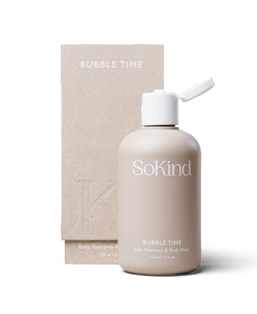 SO KIND - Bubble time (baby shampoo & body wash) - The Natural Beauty Club