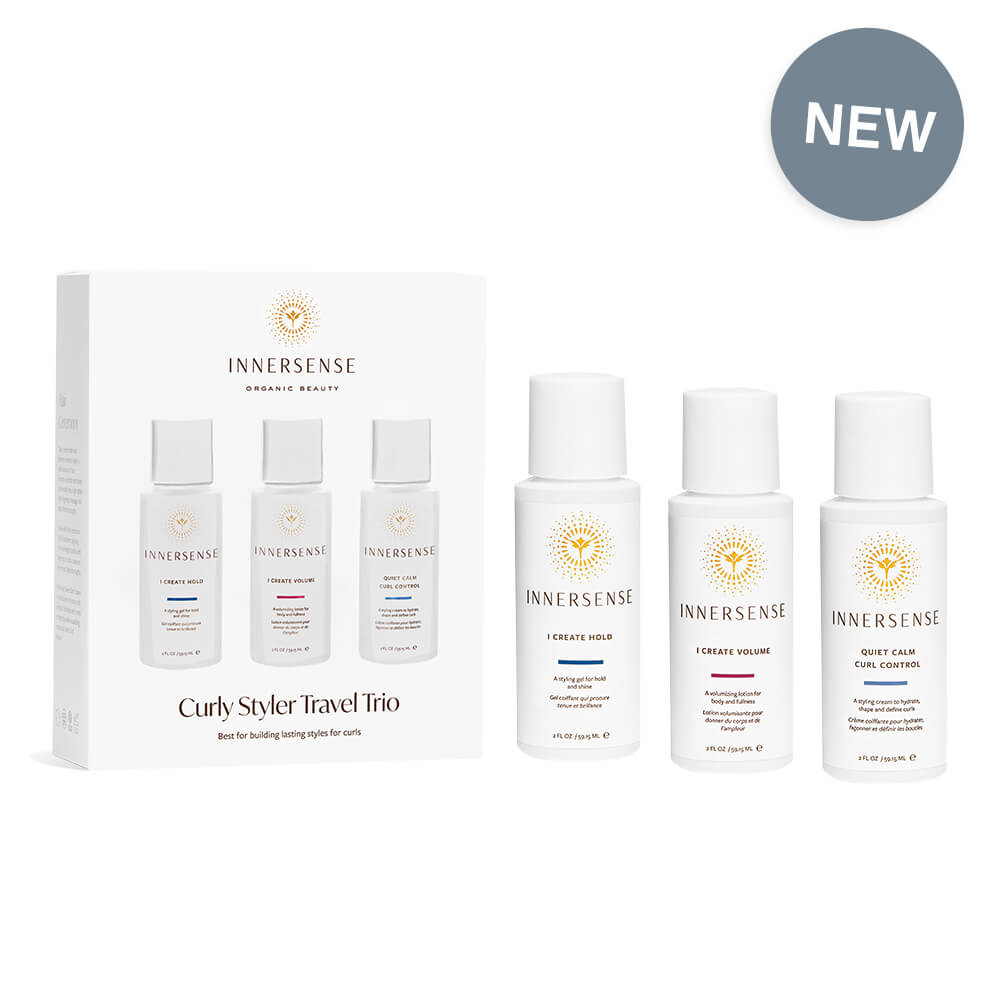 Innersense - Curly Styler Travel Trio - The Natural Beauty Club