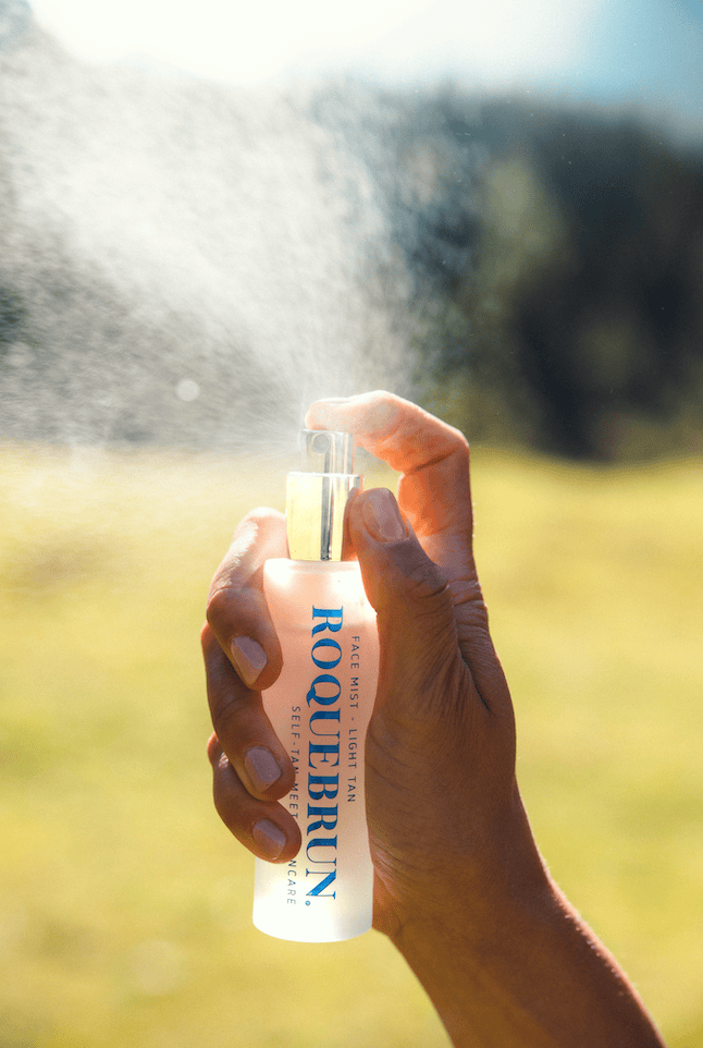 Face tanning mist - The Natural Beauty Club