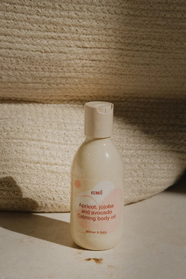 Calming body oil baby