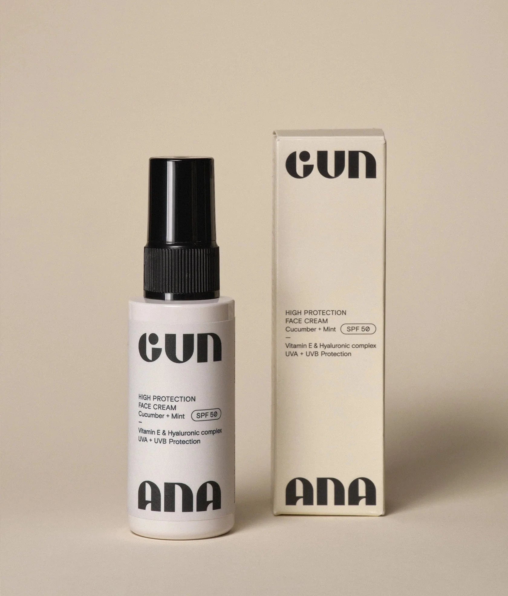 GUN ANA - Face cream SPF50 - The Natural Beauty Club