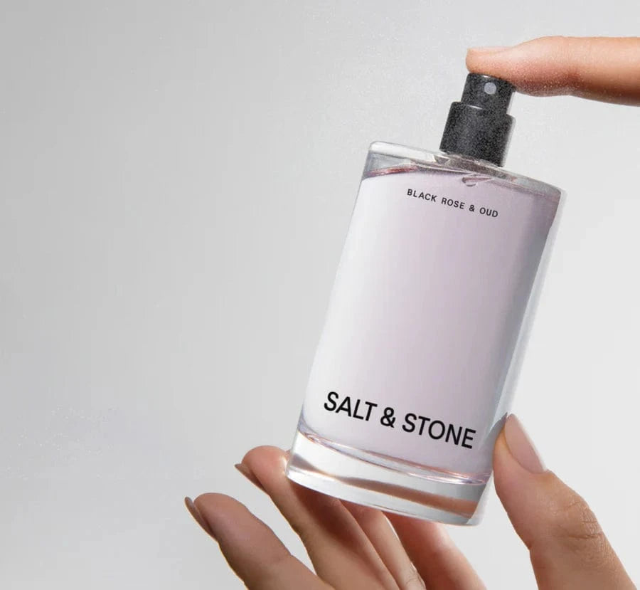 SALT & STONE - BODY MIST (black rose & oud)