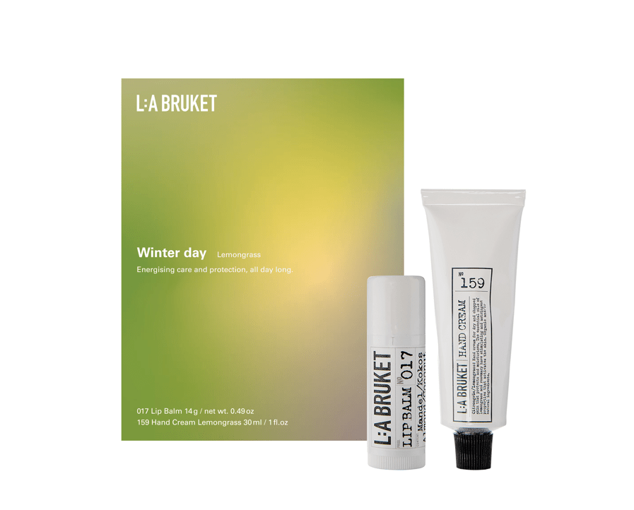 L:A BRUKET - Winter day giftbox (Lemongrass)