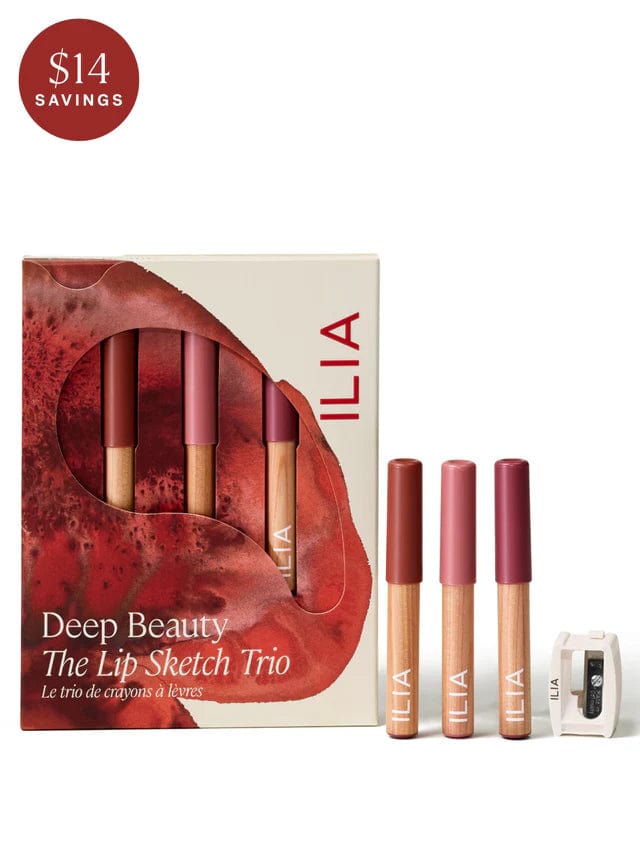 ILIA - The Lip Sketch Trio - The Natural Beauty Club