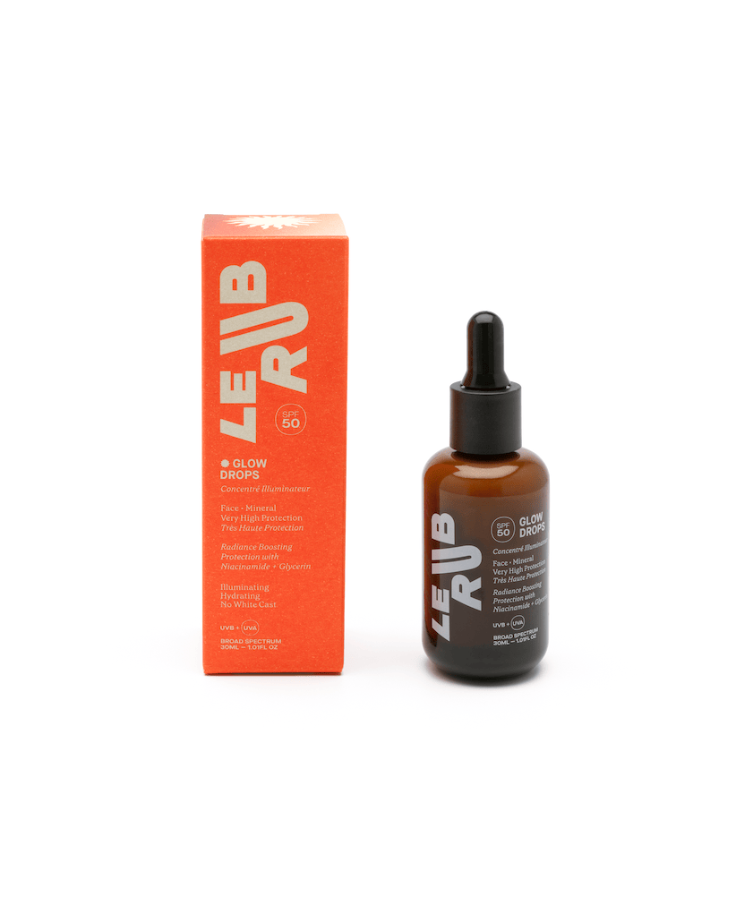 Glow drops SPF50 - The Natural Beauty Club