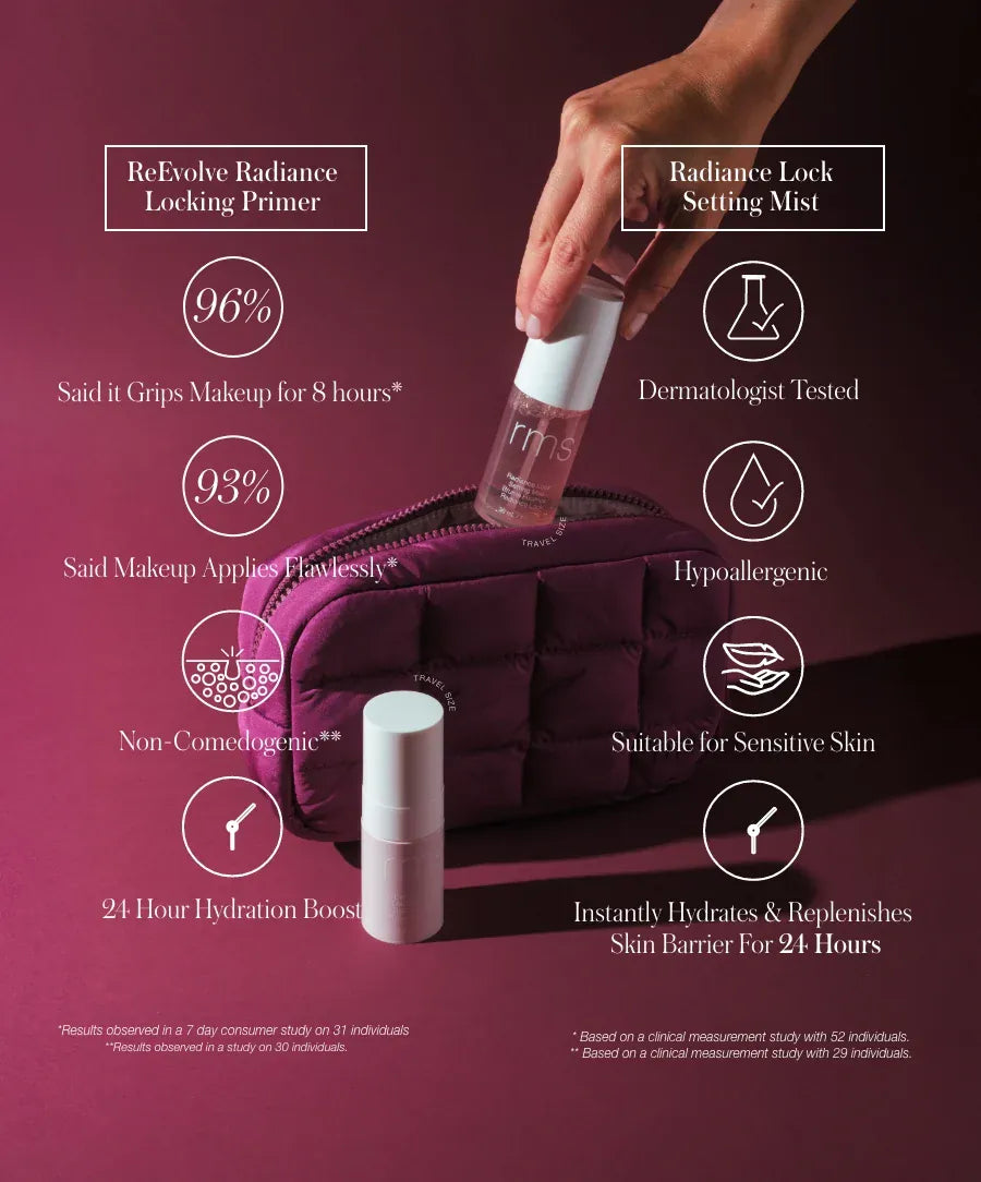 The travel prime & set duo pouch