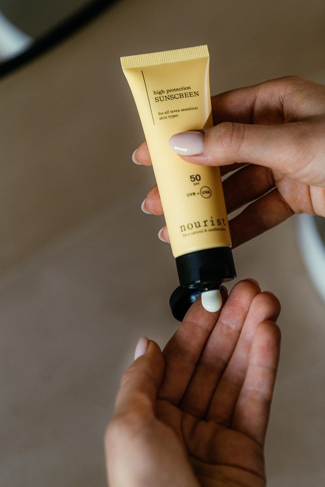 High Protection Sunscreen SPF 50 - The Natural Beauty Club