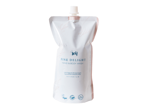 NATURAL SELF - Fine delight hand & body wash refill - The Natural Beauty Club