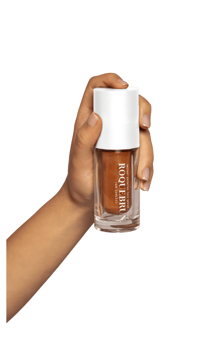 Instant bronzing face serum - The Natural Beauty Club