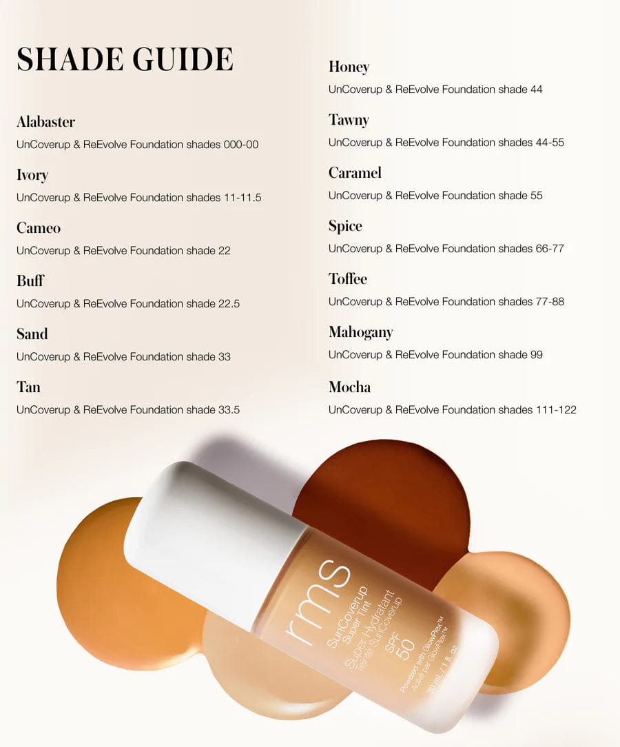 RMS - SunCoverup Super Tint SPF 50 - The Natural Beauty Club