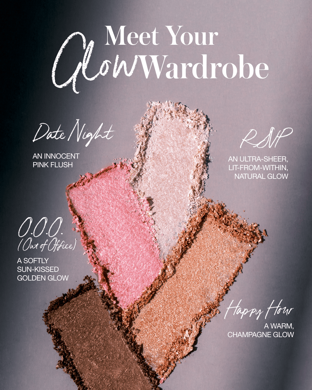 ReDimension daily glow sheer highlighter palette