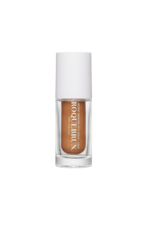 Instant bronzing face serum - The Natural Beauty Club