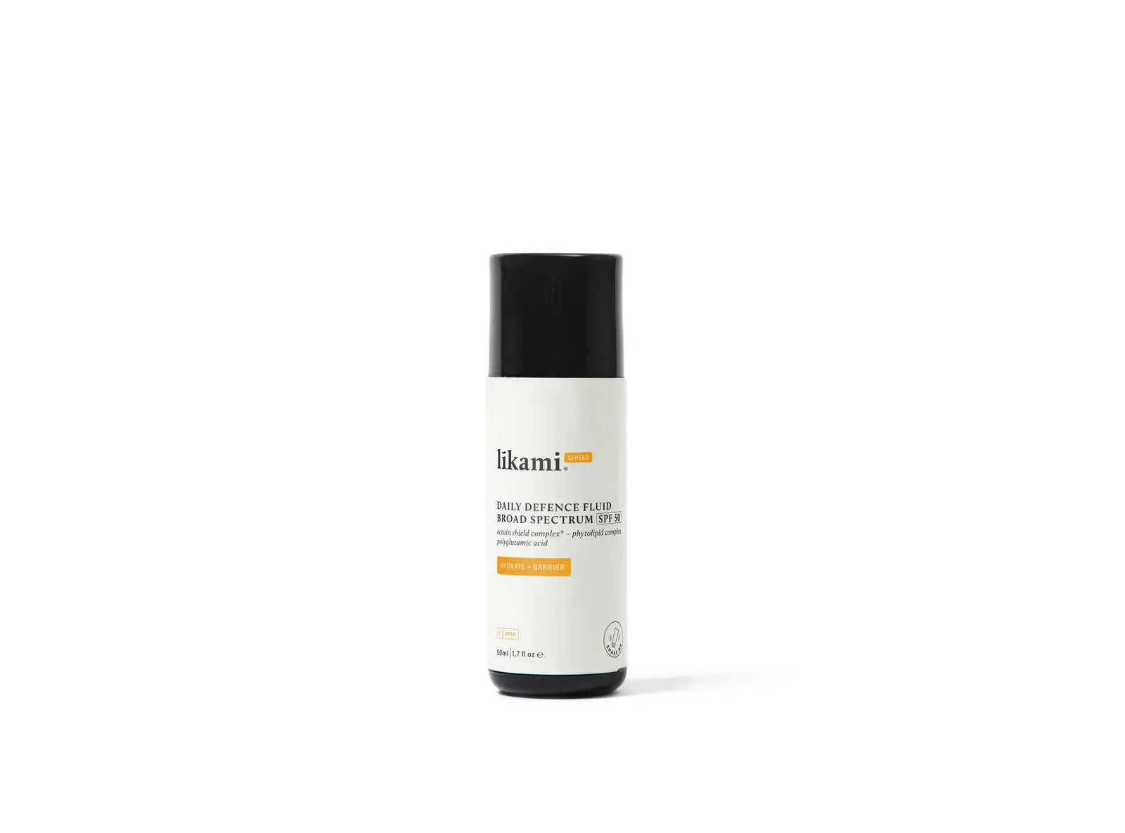 Daily Defence Fluid SPF50: hydrate + barrier - The Natural Beauty Club