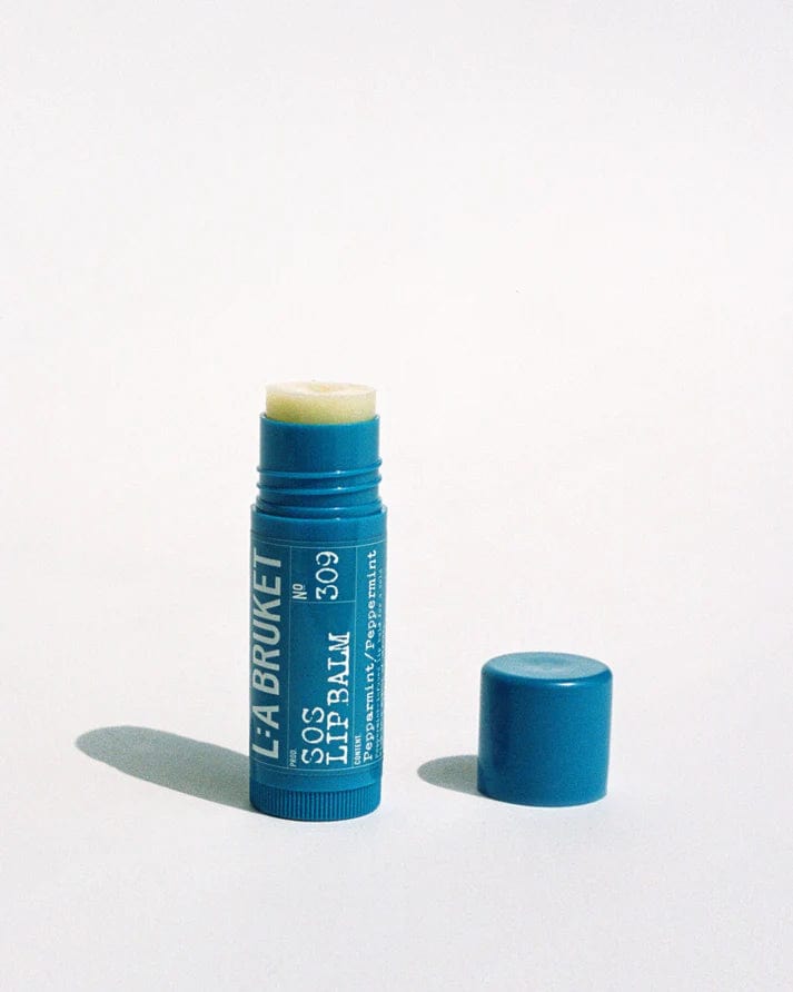 L:A BRUKET - 309 SOS lip balm (peppermint) - The Natural Beauty Club