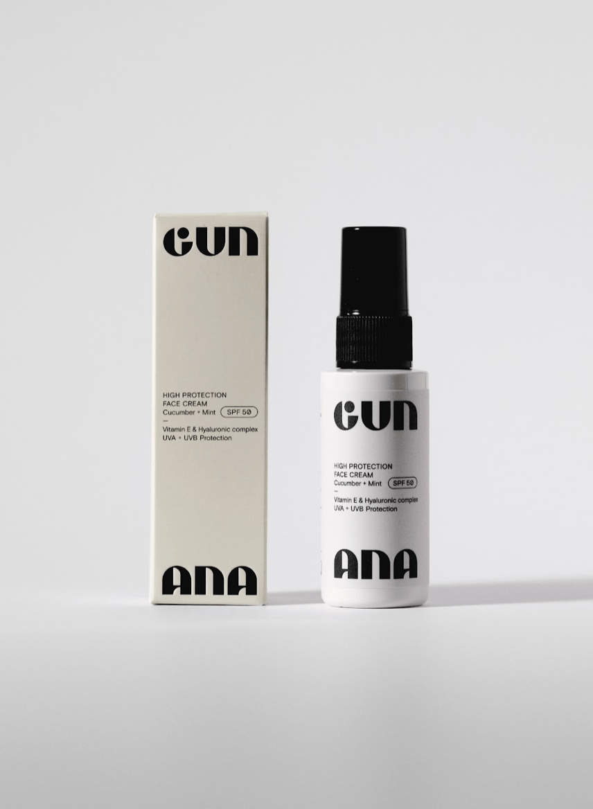 GUN ANA - Face cream SPF50 - The Natural Beauty Club