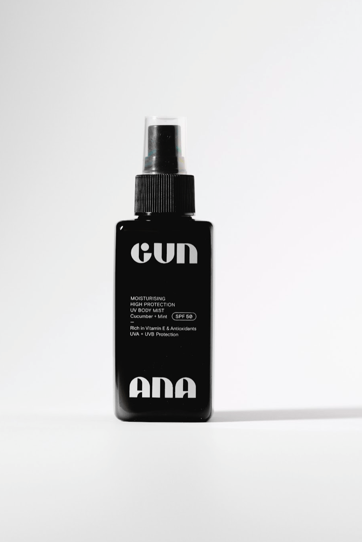 GUN ANA - UV Body Mist SPF50 - The Natural Beauty Club