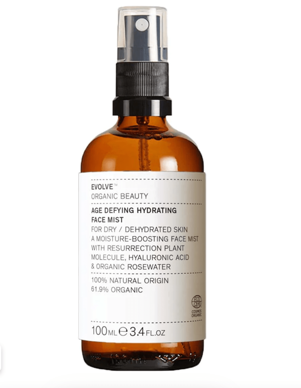 EVOLVE - Age Defying Hydrating Face Mist - The Natural Beauty Club