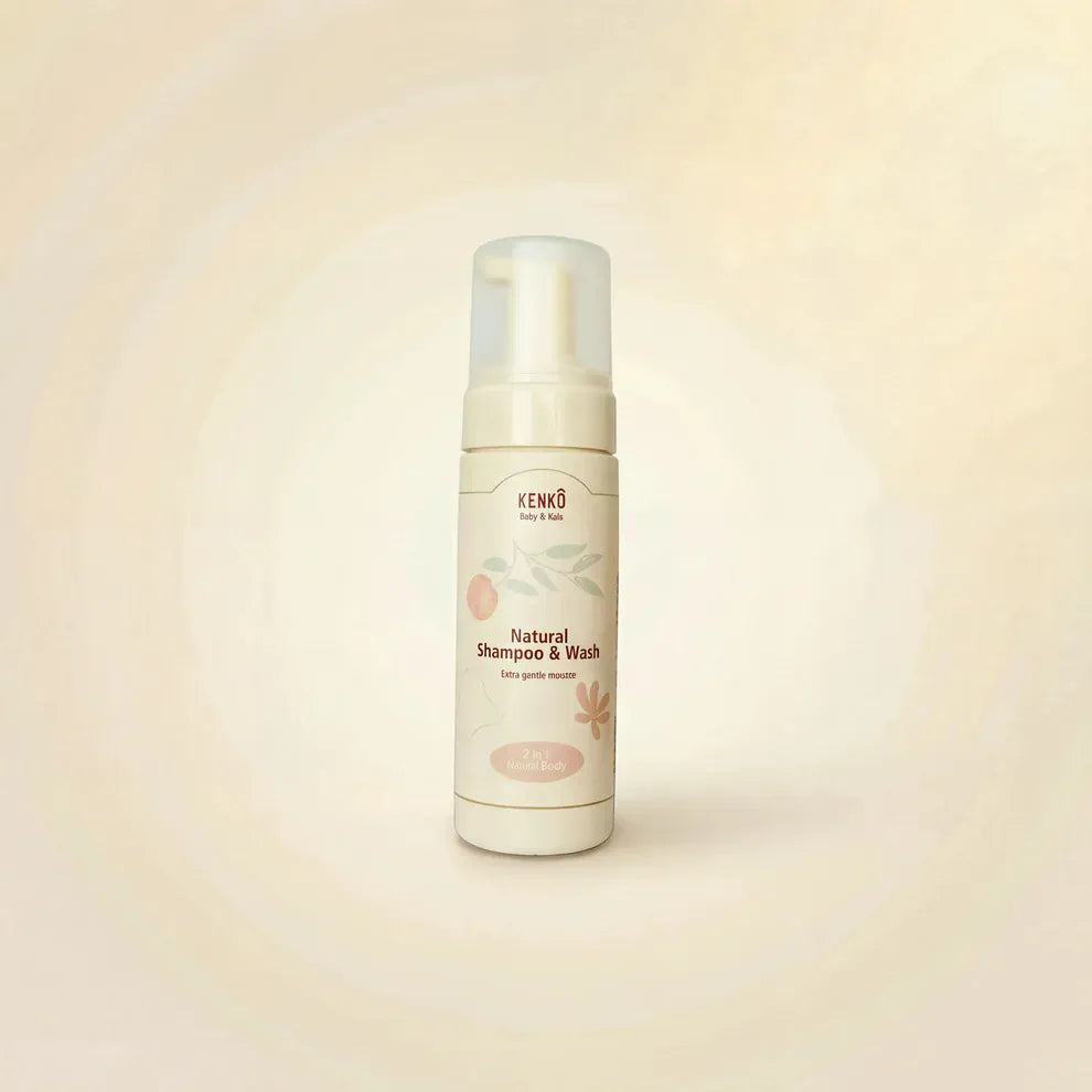 Shampoo & Wash Mousse - Baby & Kids - The Natural Beauty Club
