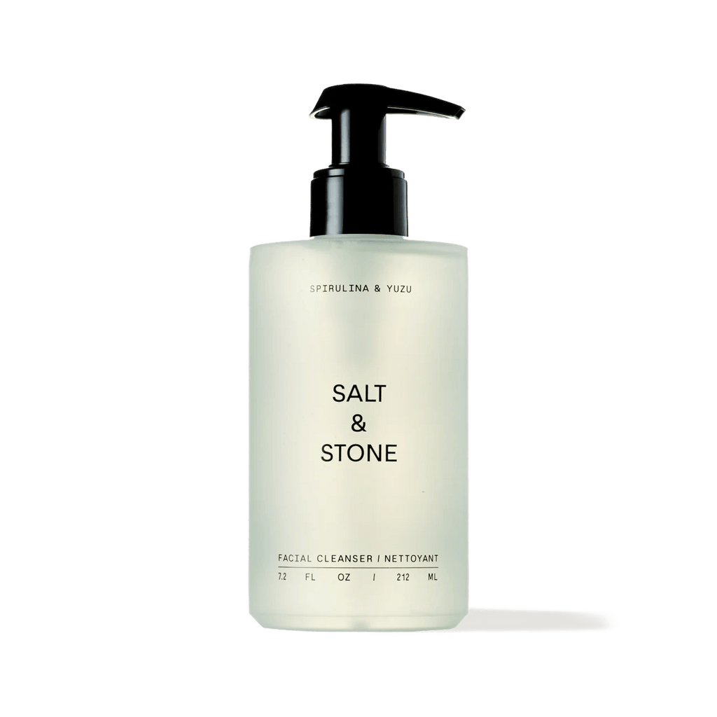 SALT & STONE - Spirulina & Yuzu facial cleanser - The Natural Beauty Club