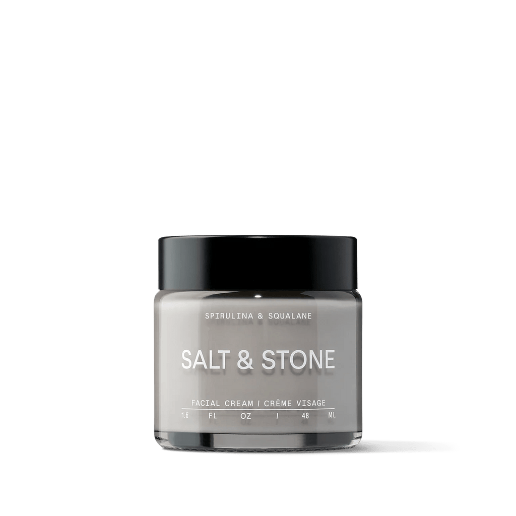 SALT & STONE - Spirulina & Squalane Facial Cream - The Natural Beauty Club