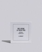 L:A BRUKET - Wellbeing lip balm trio - The Natural Beauty Club