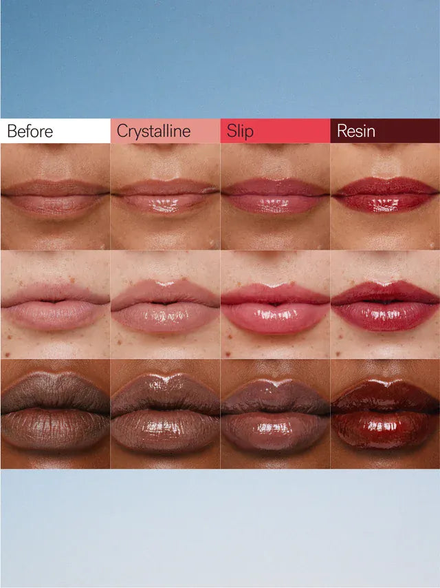 The mini overglaze lip gloss trio - The Natural Beauty Club