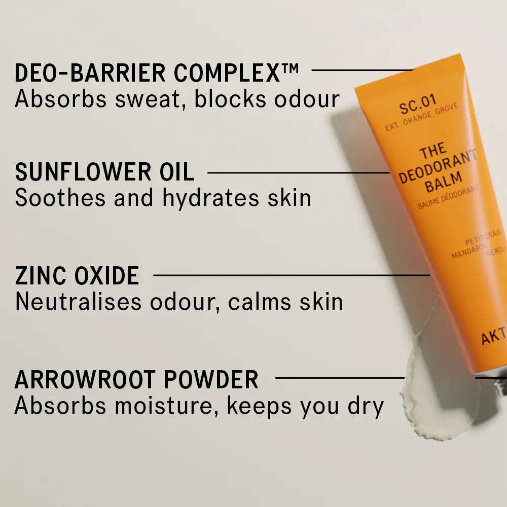 The Deodorant Balm SC.01 Orange Grove - The Natural Beauty Club