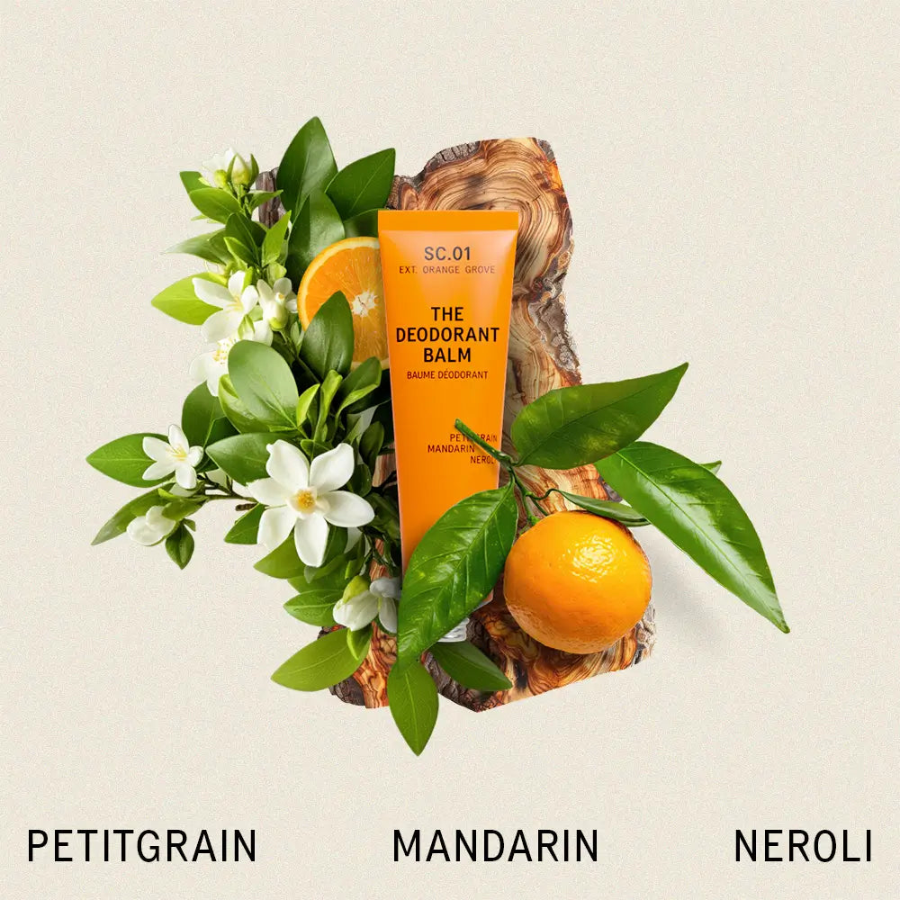 The Deodorant Balm SC.01 Orange Grove - The Natural Beauty Club