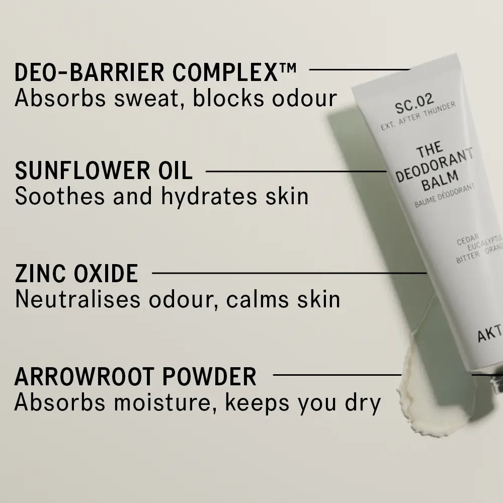 The Deodorant Balm SC.02 After Thunder - The Natural Beauty Club