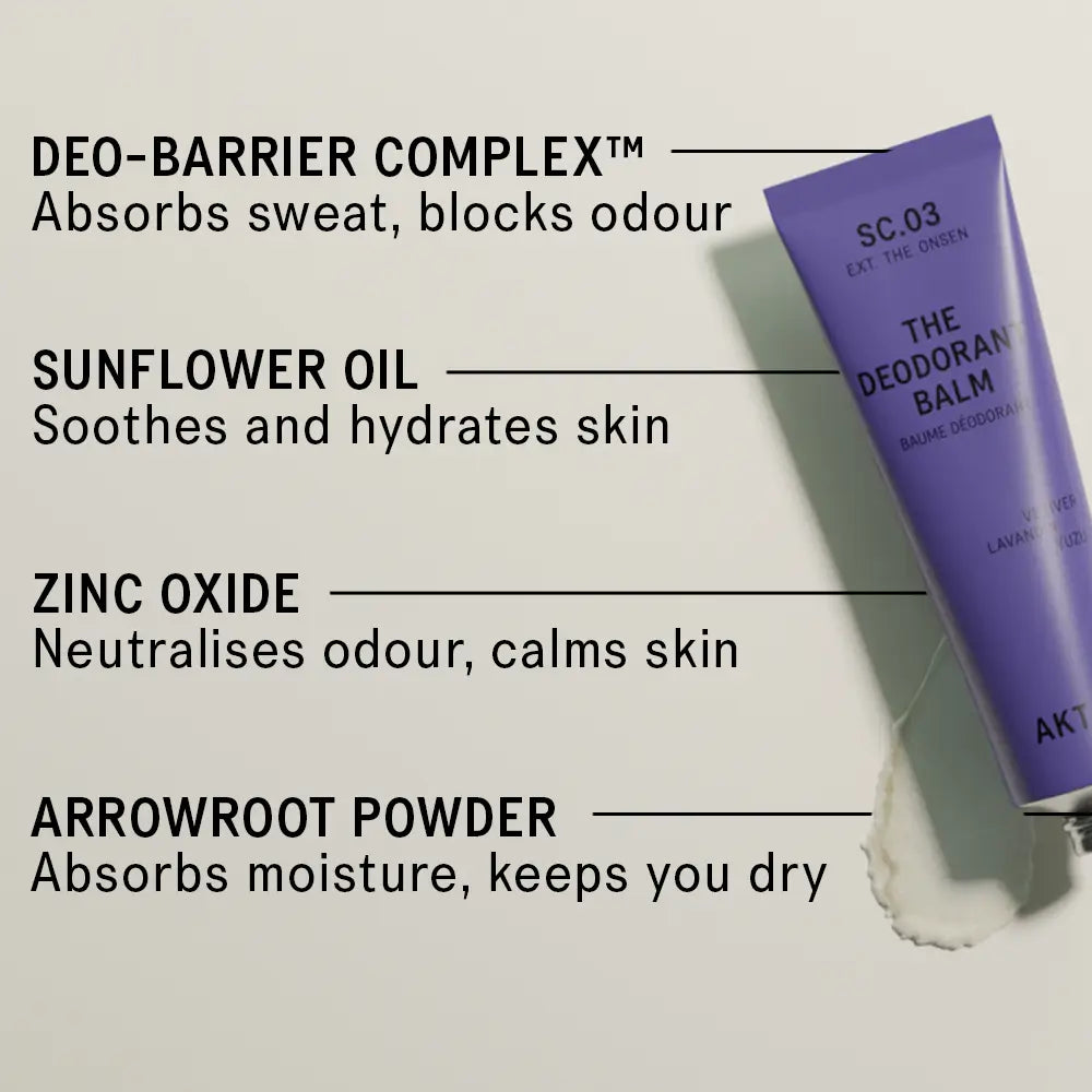 The Deodorant Balm SC.03 The Onsen - The Natural Beauty Club